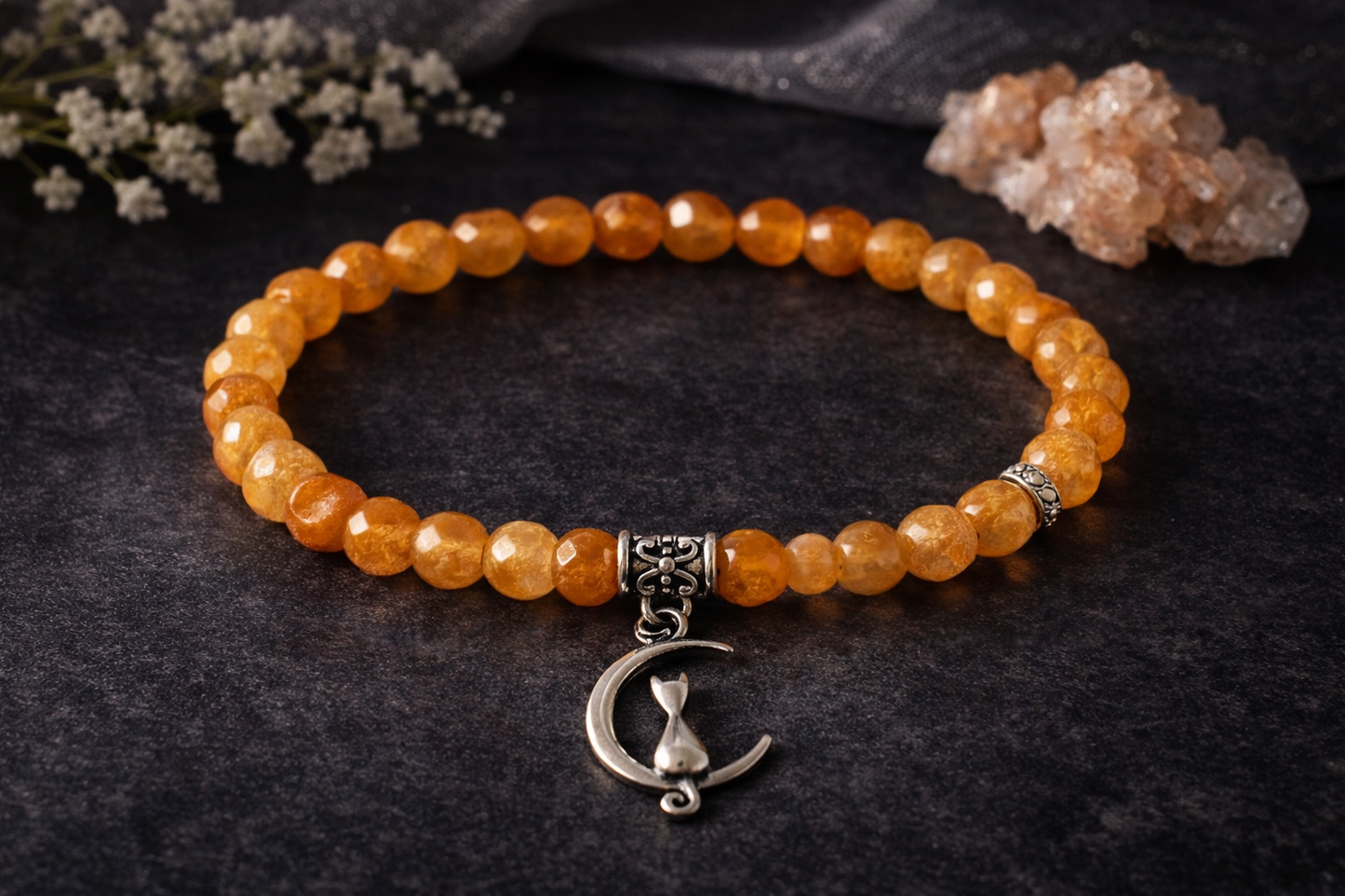 Bracelet Calcite Orange