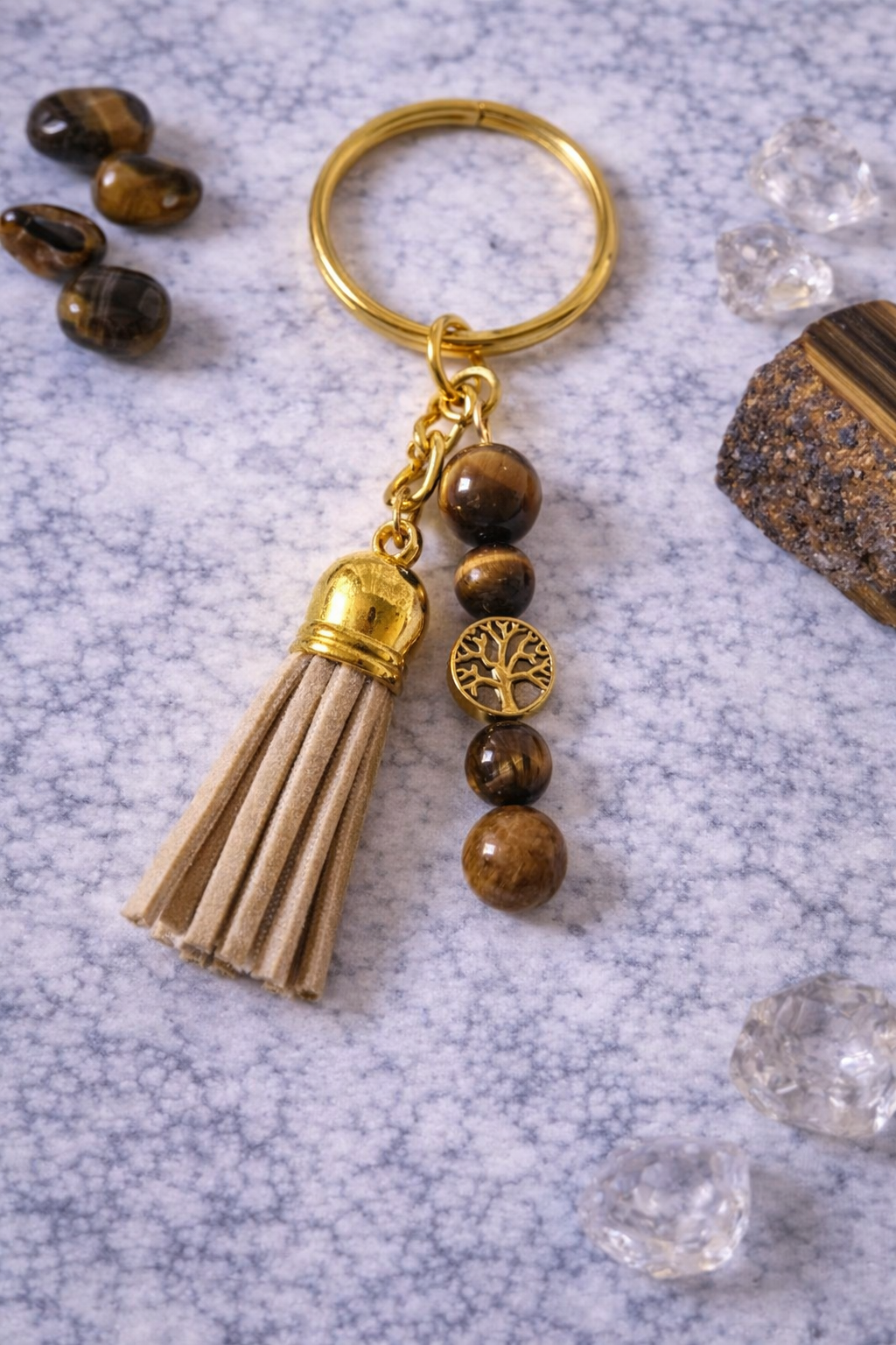 Porte-clefs Oeil de Tigre