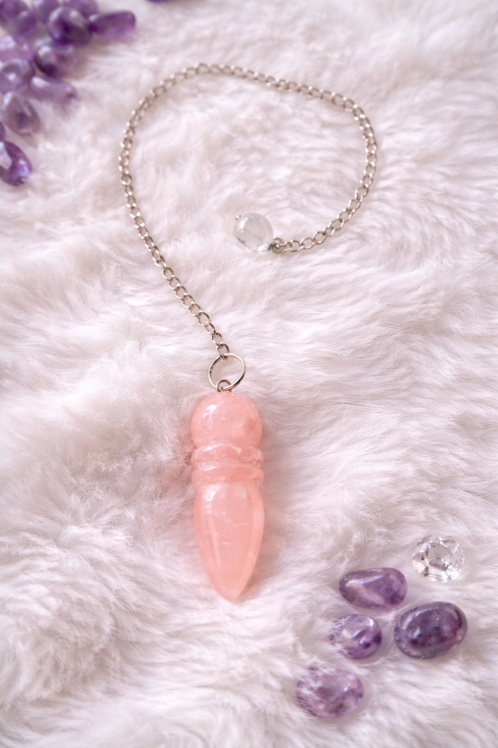 Pendule Quartz Rose