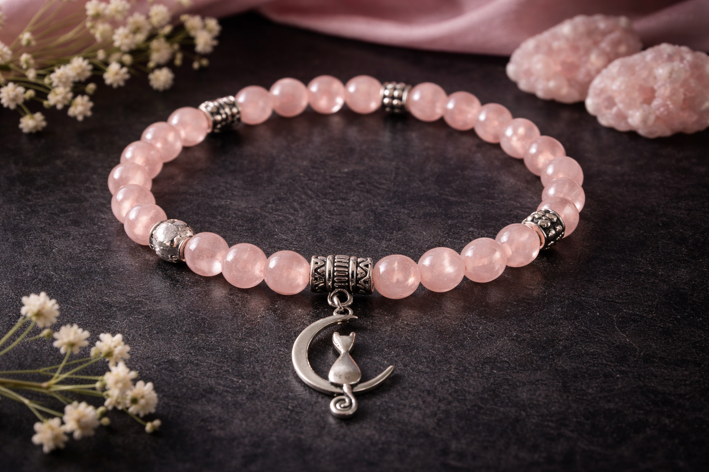 Bracelet Quartz Rose