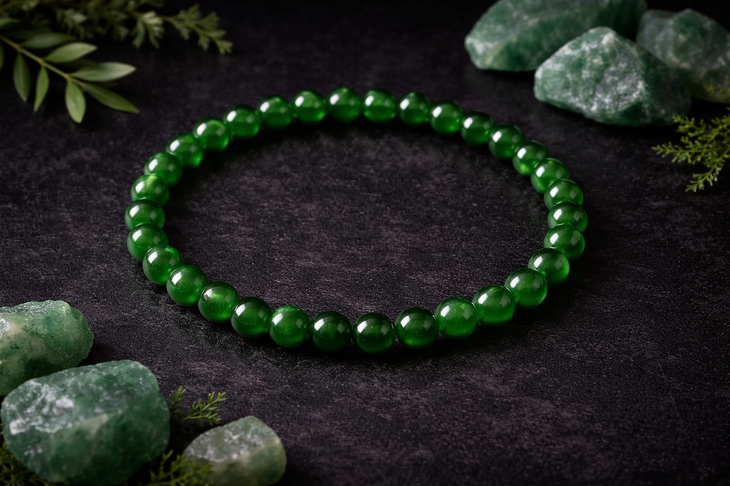 Bracelet Aventurine Verte