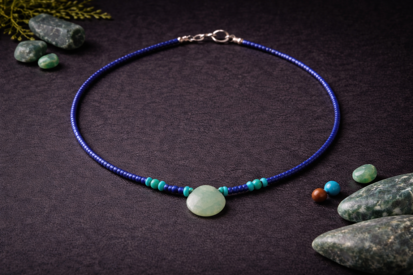 Bracelet lapis-lazuli & labradorite