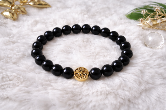 Bracelet Obsidienne