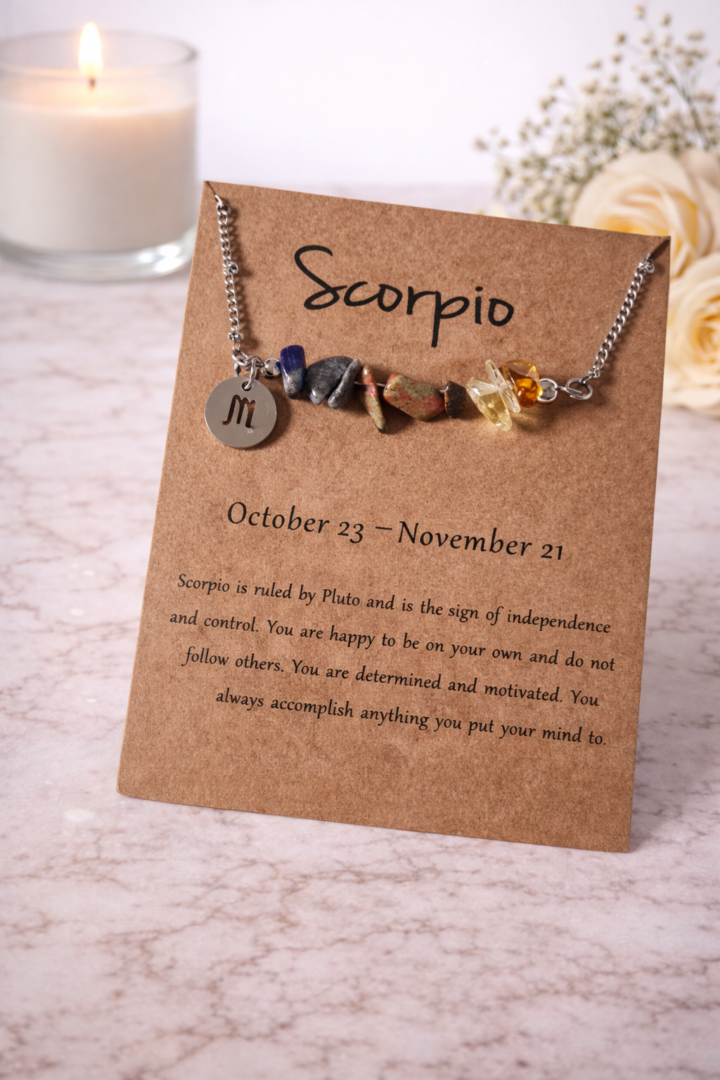 Collier signes astrologique