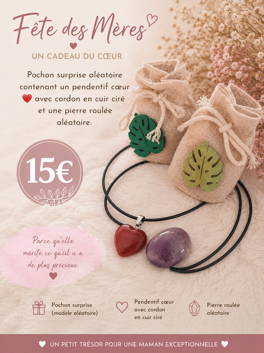 Pochon surprise  fête des mères