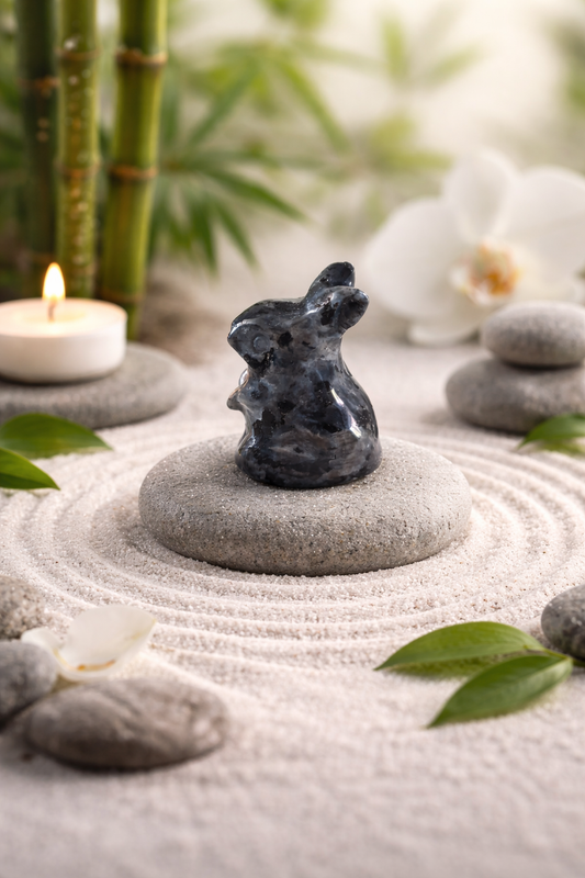 Lapin en larvikite